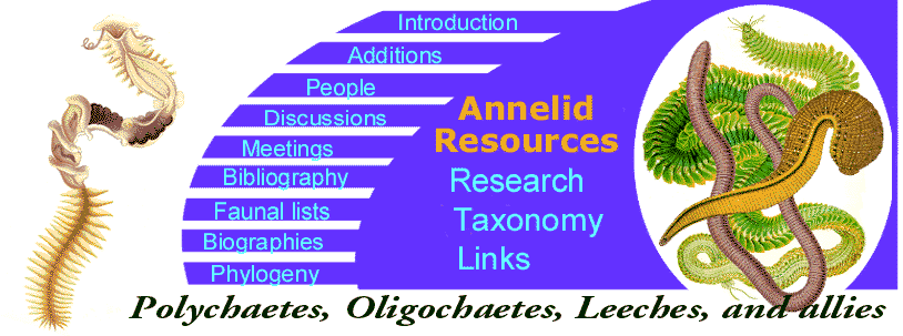 Complete Annelid Worm Net Resources for Biologists