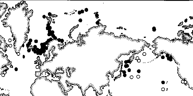 Distribution map of Samythella