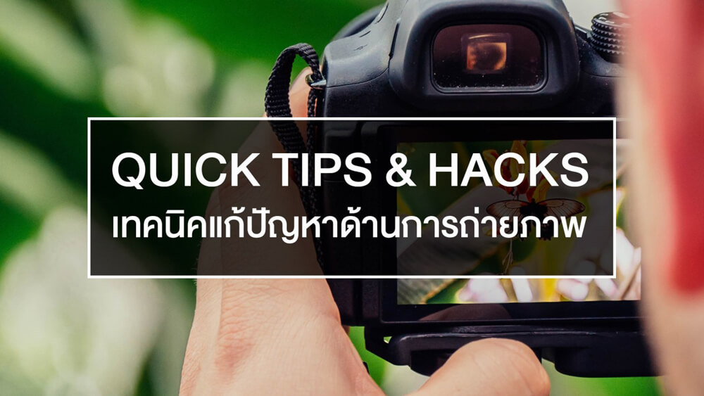 180 บทความพื้นฐานถ่ายภาพสำหรับมือใหม่