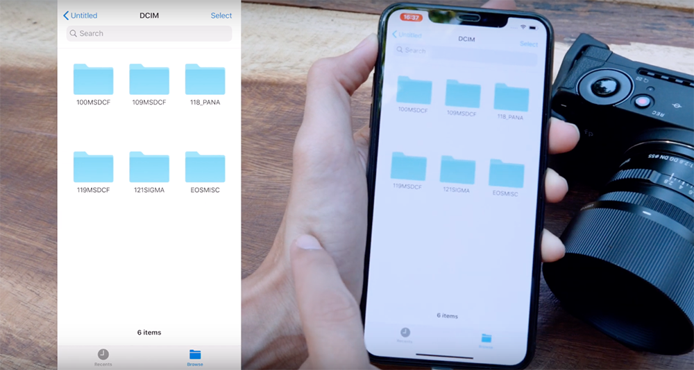 3 วิธี Import RAW จากกล้อง Mirrorless เข้ามือถือ ด้วย Card Reader โดยใช้ iPhone 11 Pro Max